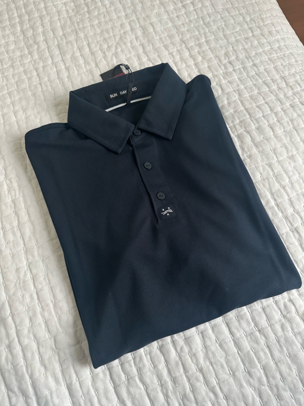 NWT Sun Day Red Men's Cypress Slim Polo Shirt